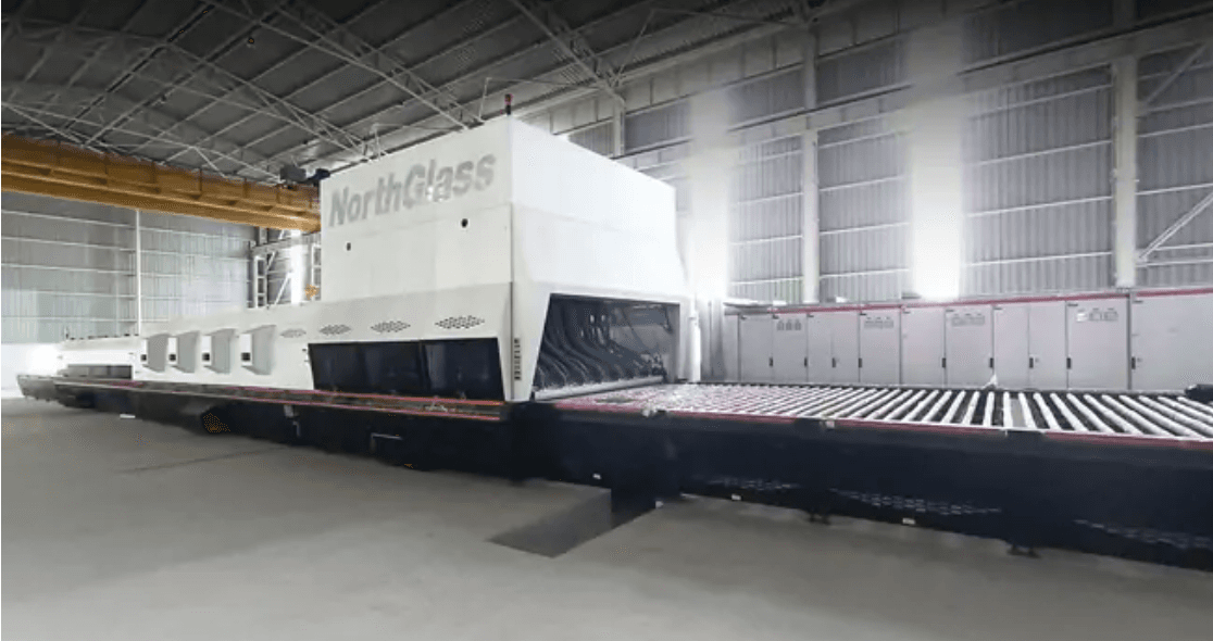 NorthGlass: A-Series tempering furnace sold in India